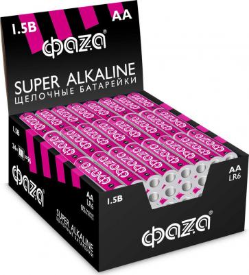 Батарейки алкалиновые Super Alkaline LR6SA-S4-DB, тип AA (LR6), 96 шт