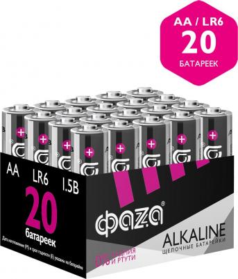 Батарейки алкалиновые типоразмера "АА" 20 шт. LR6A-P20 – фото 1
