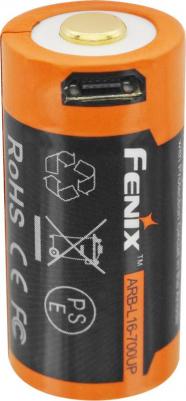 Аккумулятор 16340 700 UP mAh Li-ion разъемом для USB, ARB-L16-700UP – фото 6