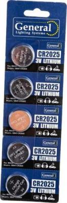 Кнопочная литиевая батарейка GBAT-CR2025