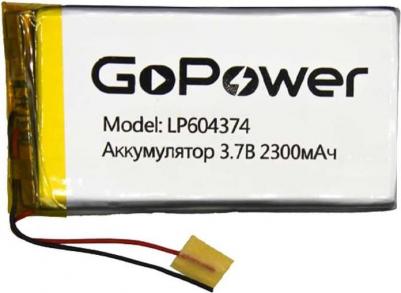 Аккумулятор Li-Pol LP604374 3.7V 2300mAh – фото 1