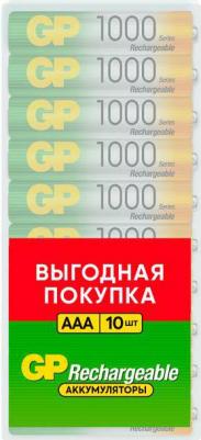 AAA Аккумуляторная батарейка 100AAAHC, 10 шт. 1000мAч – фото 2