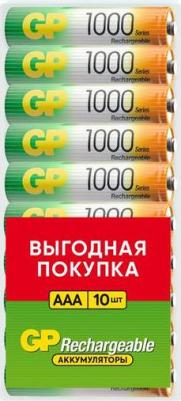 AAA Аккумуляторная батарейка 100AAAHC, 10 шт. 1000мAч – фото 4