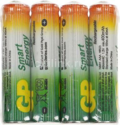 AAA Аккумуляторная батарейка 40AAAHC-B4, 4 шт. 400мAч