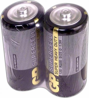 Батарейка D Power Plus R20, 2 шт – фото 10