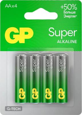 Батарейки 15A(LR6)-BC4 Super Alkaline AA 4шт – фото 2