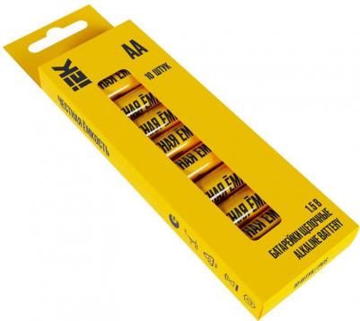 Батарейка щелочная Alkaline Optima LR06/AA (10шт/бокс)
