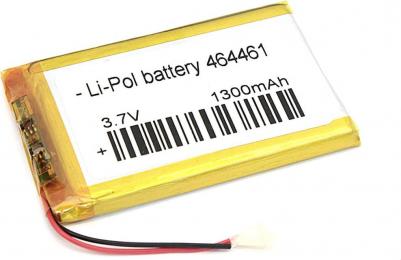 Аккумулятор Li-Pol (батарея) 4.6*44*61мм 2pin 3.7V/1300mAh