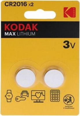 Батарейки Max Lithium CR2016 2BL 3В – фото 1