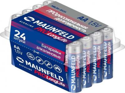 Батарейки PRO Long Life Alkaline AA (LR6) MBLR6-BX24, бокс 24 шт – фото 2