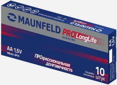 Батарейки PRO Long Life Alkaline AA (LR6) MBLR6-PB10, упаковка 10 шт – фото 1
