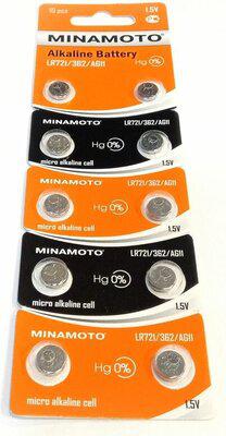 Часовая батарейка AG11 LR721 – фото 2