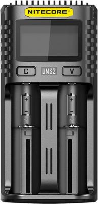 Зарядное устройство UMS2 Intelligent USB Charger QC 2.0 2 слота, универсальное Li-ion/LiFePO4/Ni-MH/Ni-Cd – фото 1