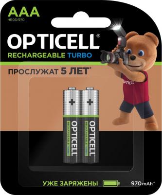AAA Аккумуляторная батарейка Turbo 6080003, 2 шт. 970мAч
