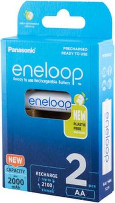 Аккумулятор АА Eneloop BK-3MCDE/2BE HR6-2BL 2000мА/ч в блистере 2шт – фото 3