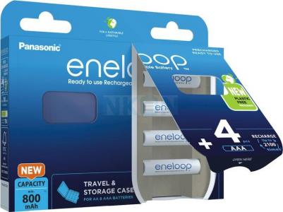 Аккумулятор Eneloop BK-4MCDEC4BE 800 mAh 4шт AAA + кейс – фото 4