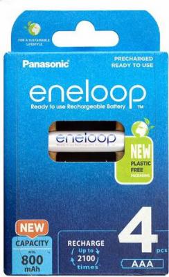 Аккумулятор Eneloop BK-4MCDEC4BE 800 mAh 4шт AAA + кейс – фото 7