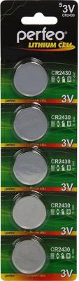Батарейка CR2430/5BL Lithium Cell, 100шт – фото 2