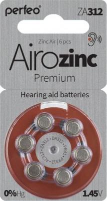 Батарейки ZA312/6BL Airozinc Premium (6 штук) – фото 3