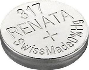 Батарейка 317 (SR516SW) 1,55v серебряно-цинковая – фото 1