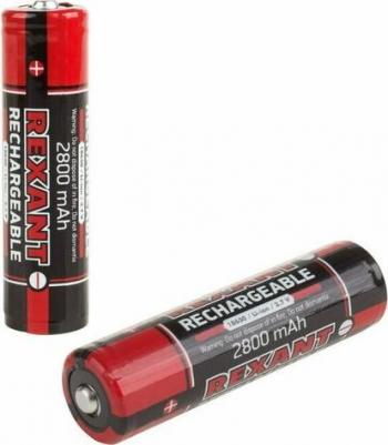 Аккумулятор Li-ion 18650 2800mAh 3.7V с защитой 30-2030-05