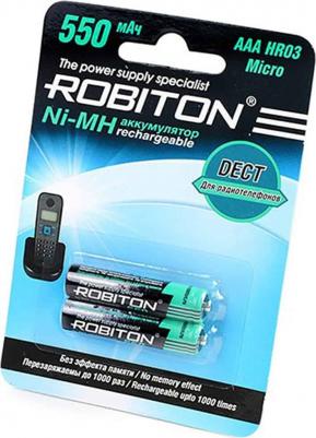 Аккумулятор 550MHAAA-2 DECT – фото 1