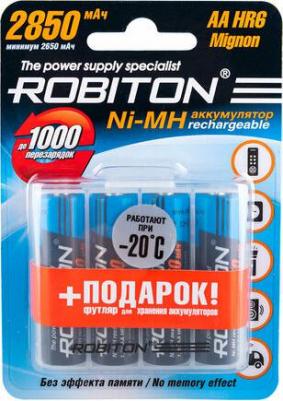 Аккумулятор AA 2850 mAh (уп 4 шт) + футляр – фото 9