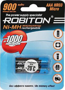 Аккумулятор AAA 900 mAh (уп 10 шт) – фото 1