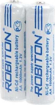 Аккумуляторы NC на 1000мАч тип АА на 1,2В с плоским контактом под пайку - 1000NC AA SR2 – фото 1
