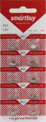 Батарейка часовая AG1, 10 шт – фото 4