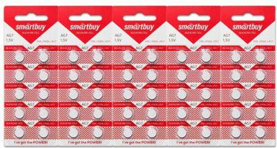 Батарейка часовая AG7, 10 шт