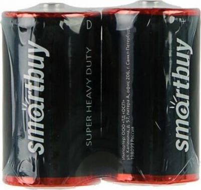 Батарейки солевые D 2шт. в блистере SBBZ-D02B – фото 6