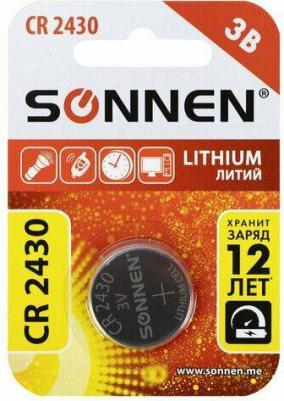 Батарейка литиевая таблетка, дисковая, кнопочная, 1 штука " Lithium CR2430" – фото 6