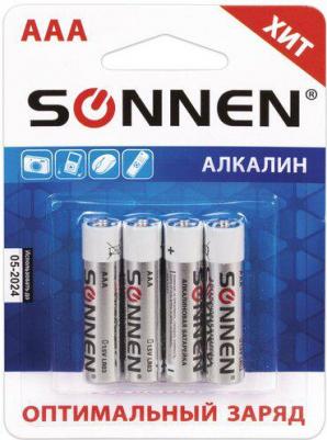 Батарейки комплект 2 шт., Alkaline, AAA, алкалиновые, мизинчиковые, блистер, 451087 – фото 5