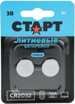 батарейки_старт_cr2032-bl2 2шт 83F019 – фото 1