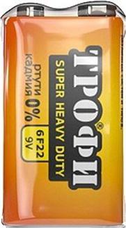 Батарейки 6F22-1S SUPER HEAVY DUTY Zinc, цена за 1 шт – фото 7