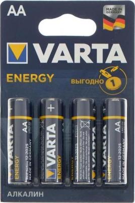 Батарейка щелочная LR6 (AA) Energy 1.5В блистер 4шт (4106 213 414) – фото 11
