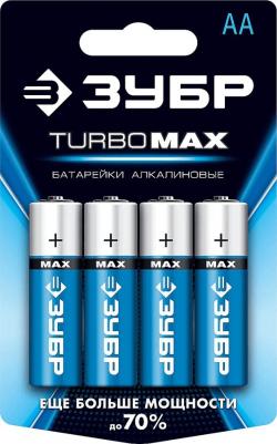 Батарея Turbo-MAX, AA, 1.5V, 4шт. (59206-4C_z01) – фото 5