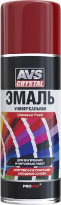 Эмаль универсальная алкид. (вишнёвый) (аэрозоль) 520 мл AVK-510