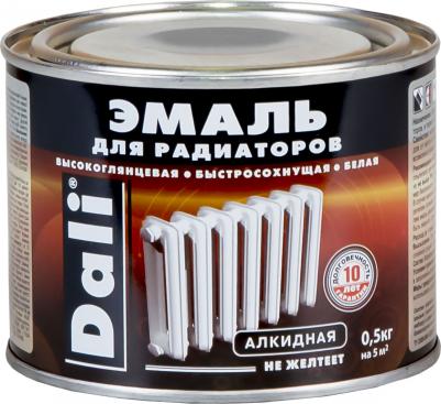 Эмаль для радиаторов алкидная (0,5кг)