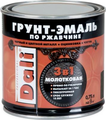 Грунт-эмаль по ржавчине 2л чёрная молотковая – фото 6