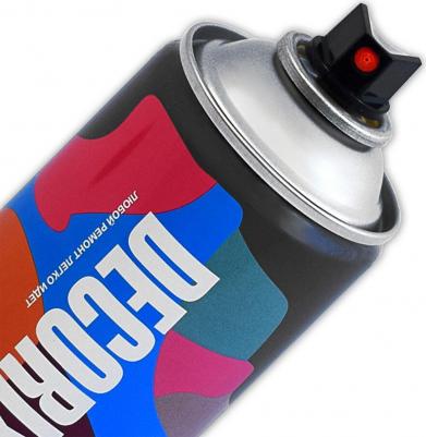 Эмаль аэрозольная металлик Decorix 520 мл хром 0103-06 DX – фото 1