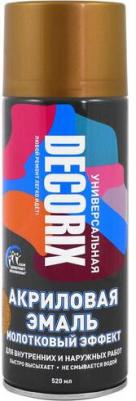 Эмаль аэрозольная металлик Decorix 520 мл хром 0103-06 DX – фото 5