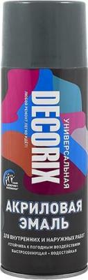 Эмаль аэрозольная универсальная Decorix 520 мл красный 0101-04 DX – фото 2