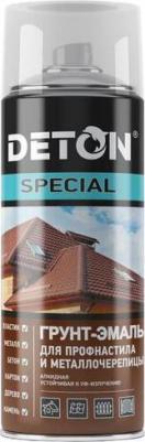 Грунт-эмаль аэрозоль 520мл металлочерепица профн. RAL1014 СЛОНОВ. КОСТЬ арт.DTN-A07296 Det – фото 3