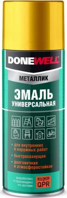 Эмаль DONEWELL аэрозольная металлик золото DW-1028 (520мл) – фото 2