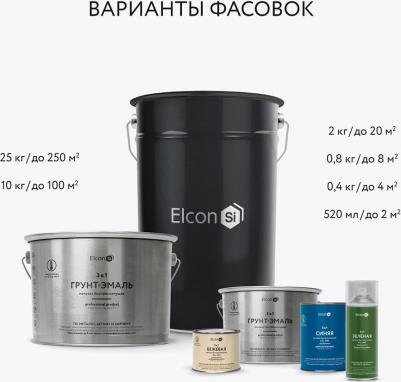 Грунт-эмаль по ржавчине 3в1 cерая RAL 7040 матовая 25 кг – фото 7