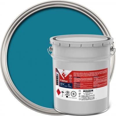 ЯРОСЛАВСКИЕ КРАСКИ Эмаль ПФ-115 голубая, барабан 20 кг 214714 – фото 2