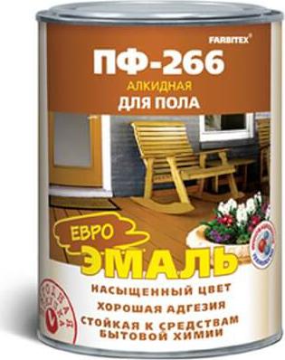 Эмаль ПФ-266 для пола 4690416048527 – фото 3