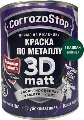 Быстросохнущая грунт-эмаль по металлу, ржавчине F-115 CorrozoStop 4603783210817